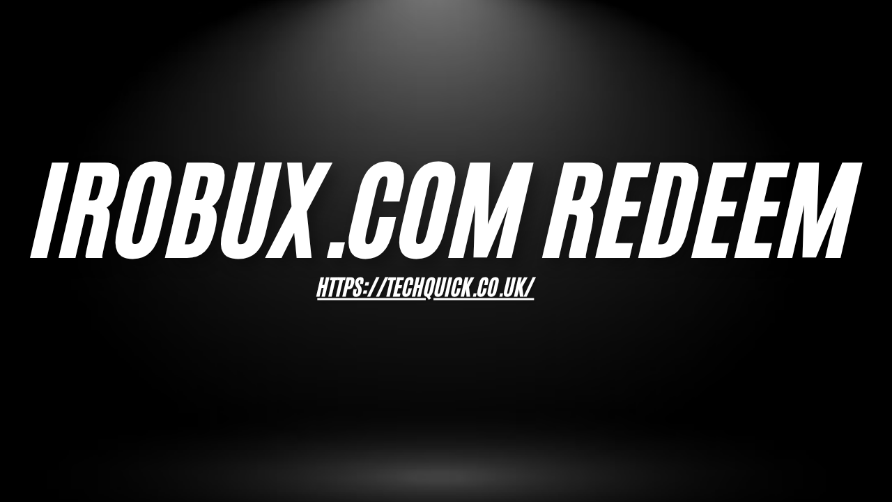 irobux.com Redeem
